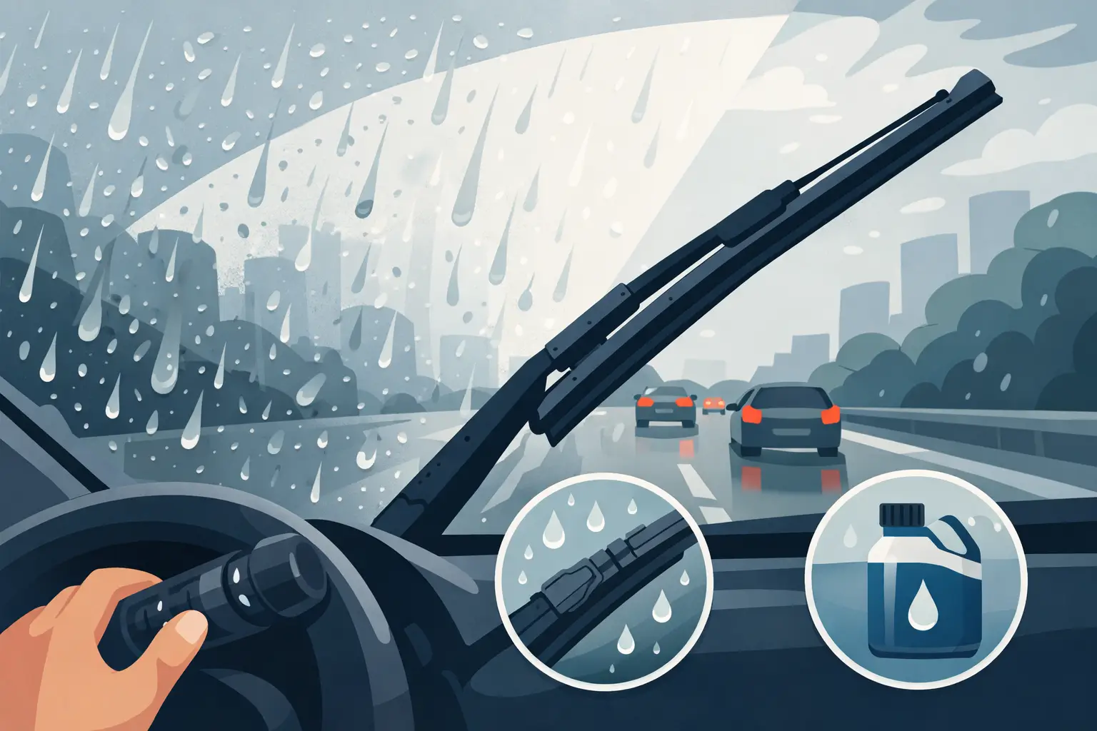 Why Do Wipers Smear in Rain? Causes and Fixes