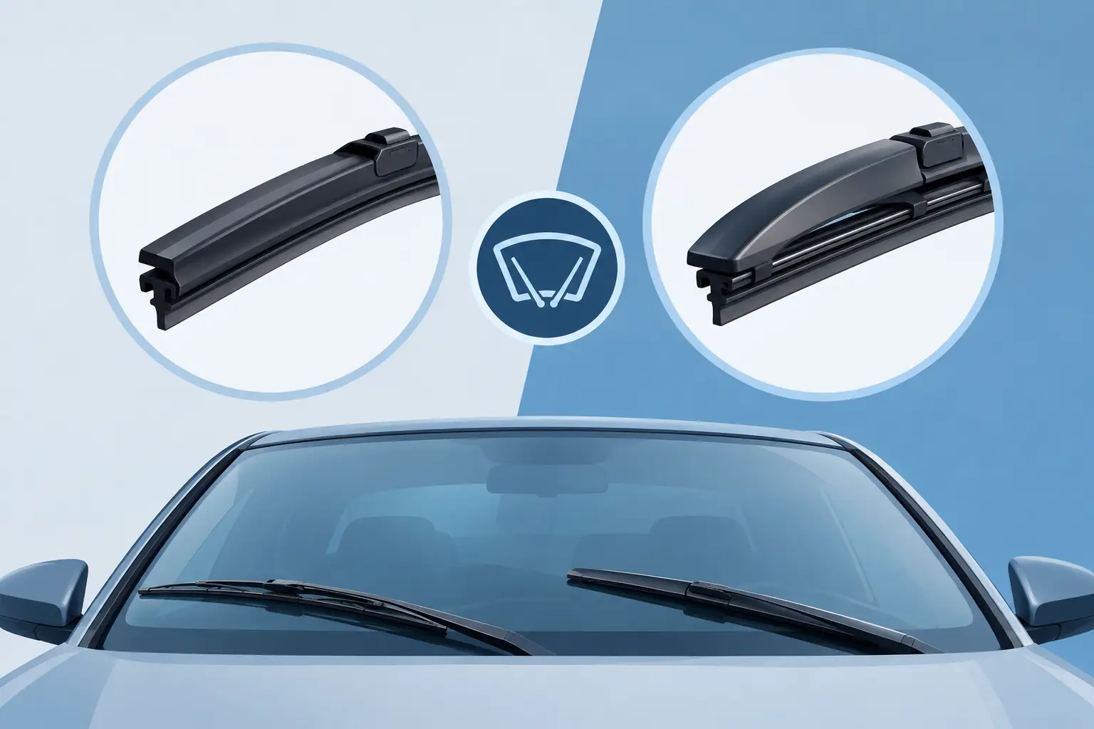 Rubber Versus Hybrid Wipers: Which Is Better?